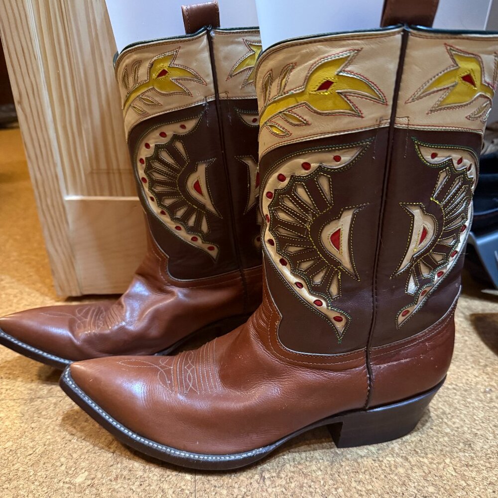 Vintage 1992 Rocketbuster Cowboy Boots - M9/W10.5 - Great Condition!